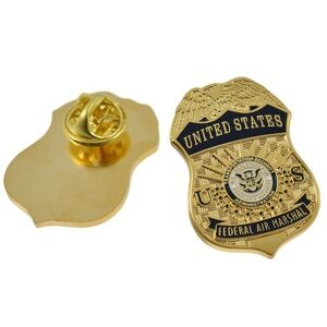 United States US Federal Air Marshal TSA New York Badge Pin